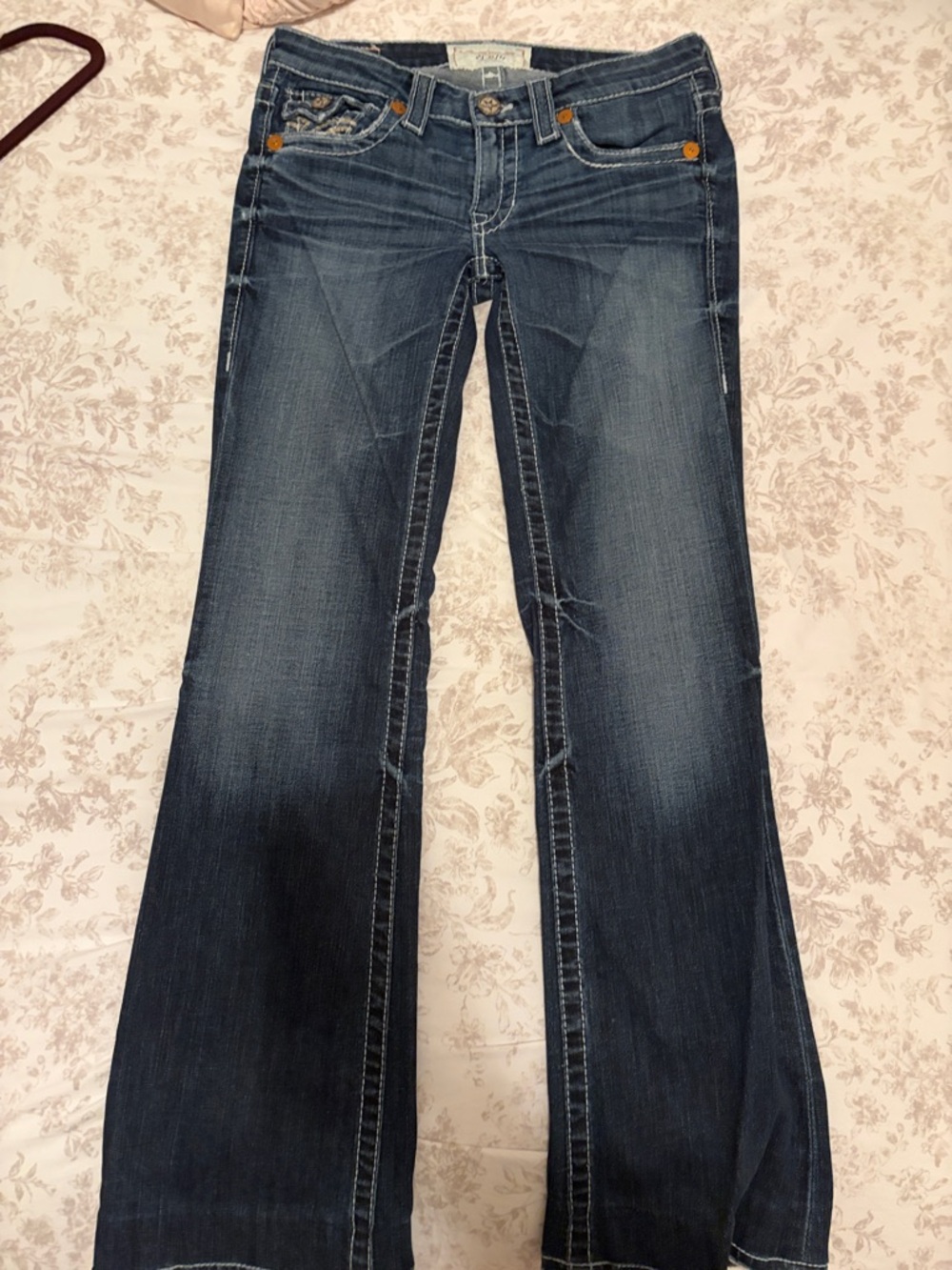 Big Star Women's Dark Blue Flare Jeans